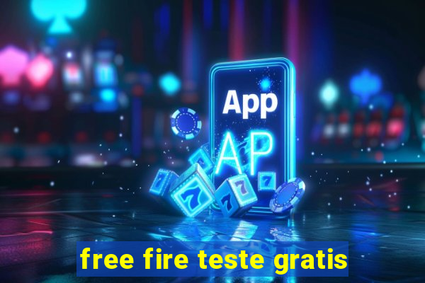 free fire teste gratis